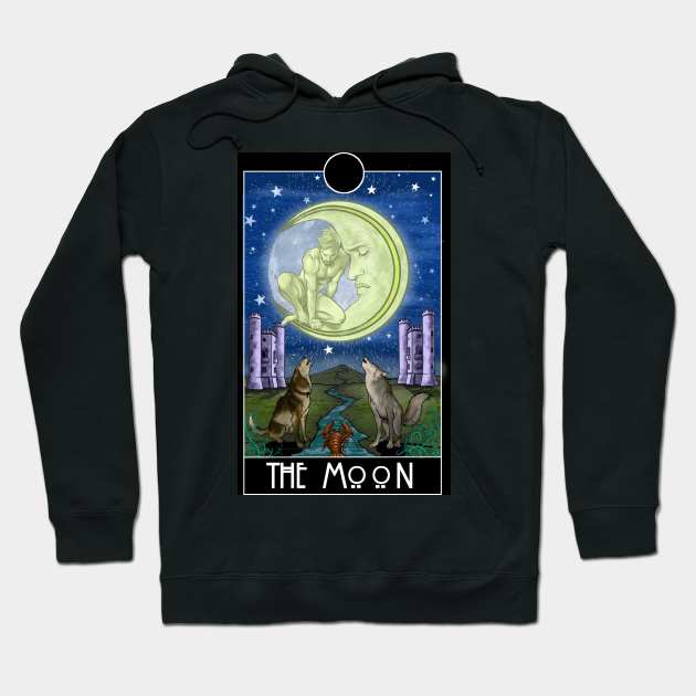 the moon Hoodie by JoeBoy101